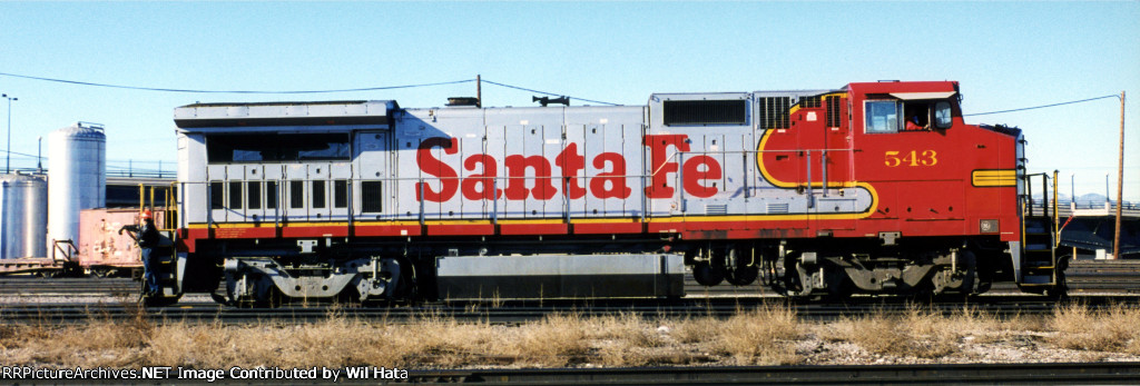 Santa Fe B40-8W 543